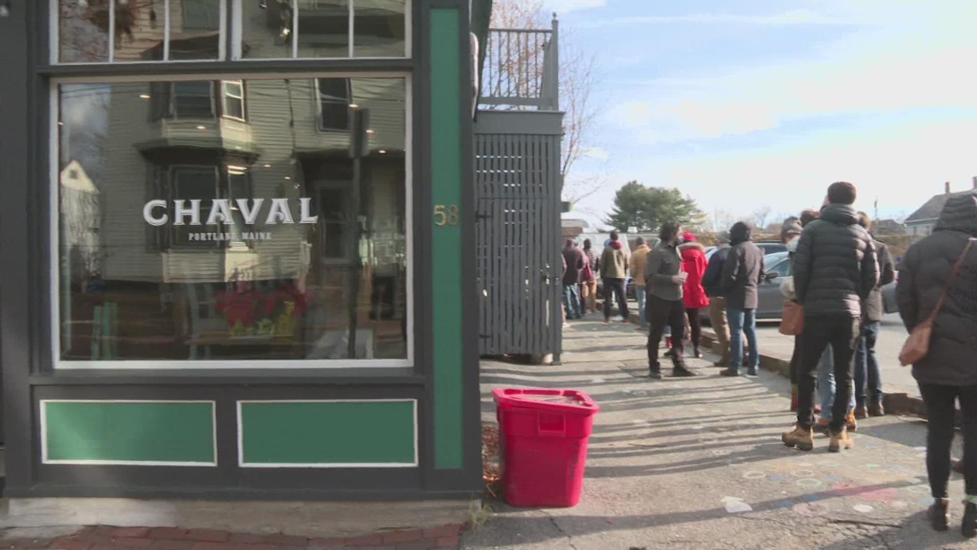 'Chaval' in Portland hosted a vaccine booster clinic on Sunday and plans to host another clinic next weekend.