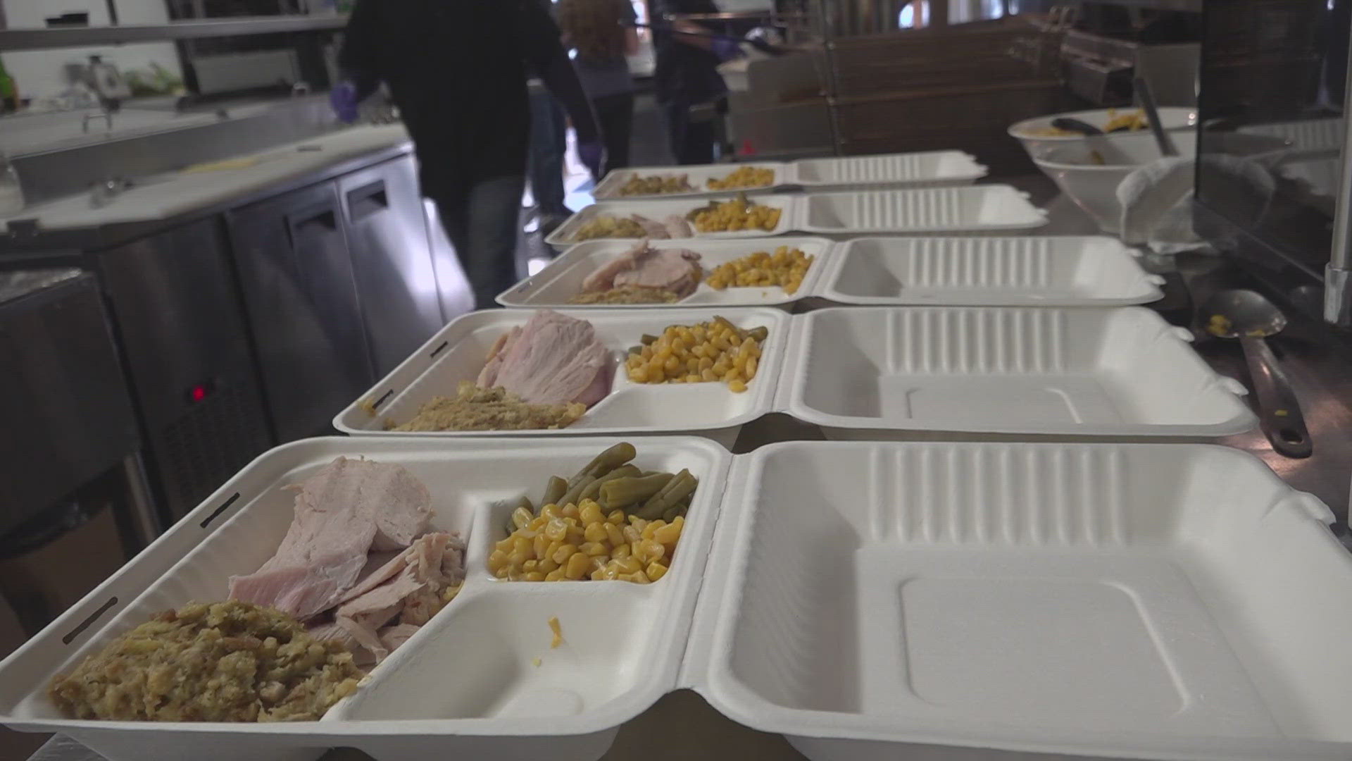 About 150 Thanksgiving meals were requested from the Standish restaurant this year.