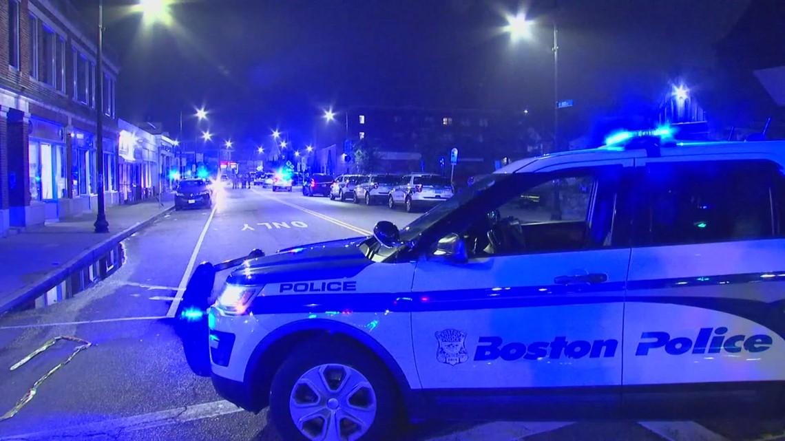 Two in custody after five injured in Boston shooting