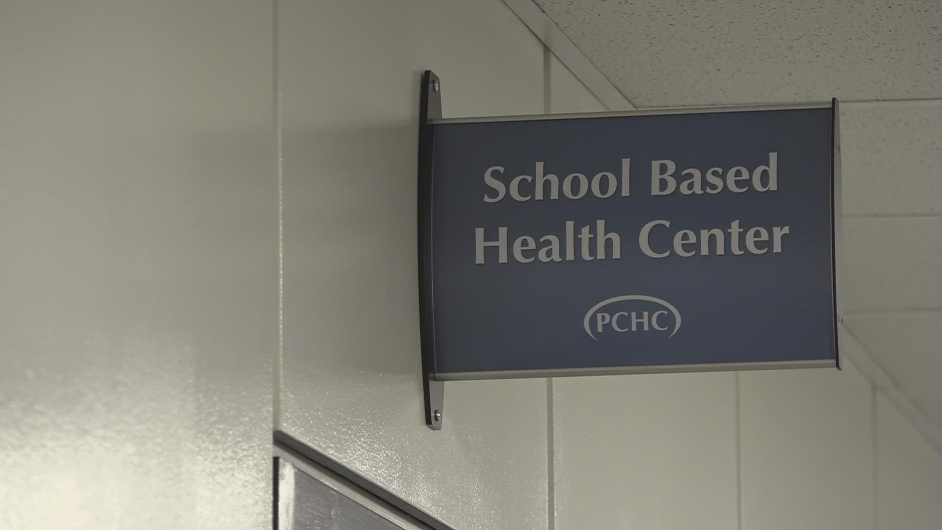 The SBHC clinic has been open for a year, and Penobscot Community Health Care says mental health counseling is the most used service by students and staff.