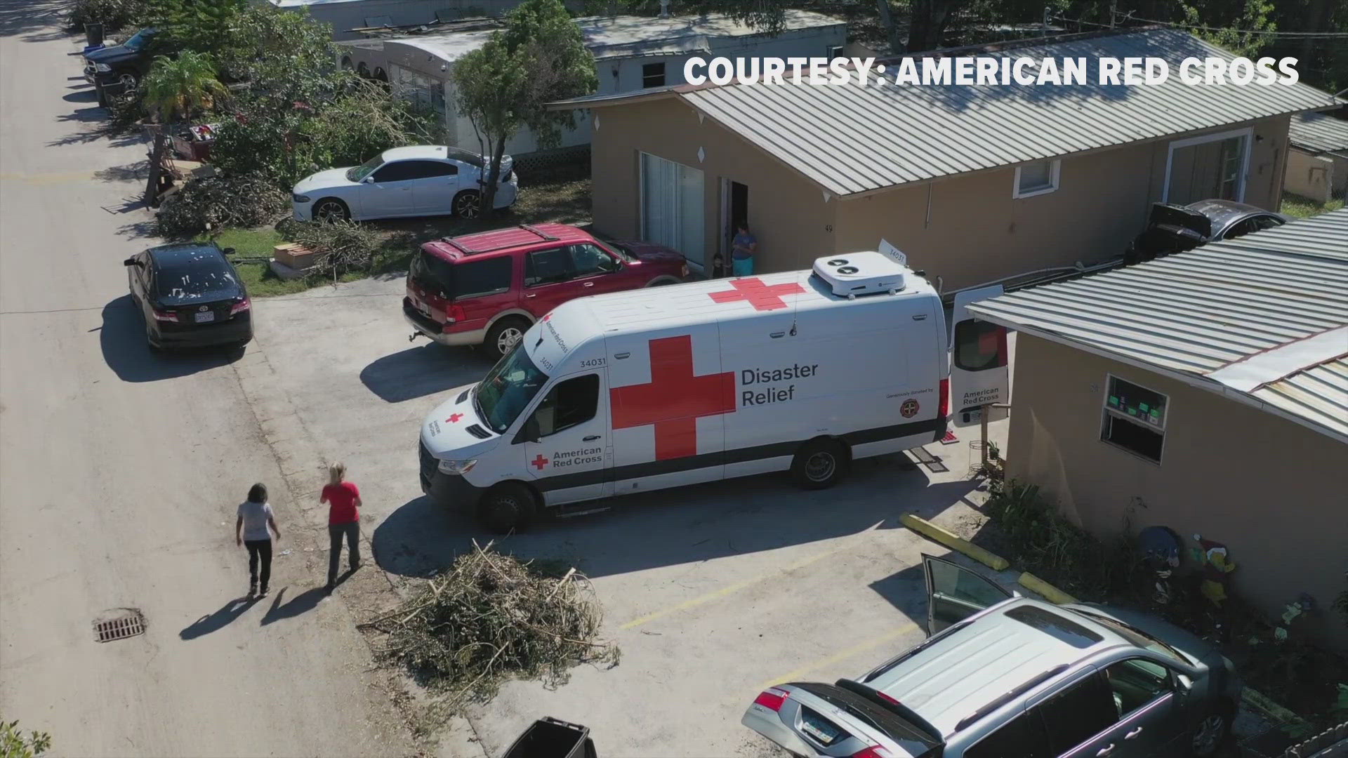 According to the American Red Cross, 23 volunteers from Maine deployed to the southeast to help support those affected by hurricanes Helene and Milton. 