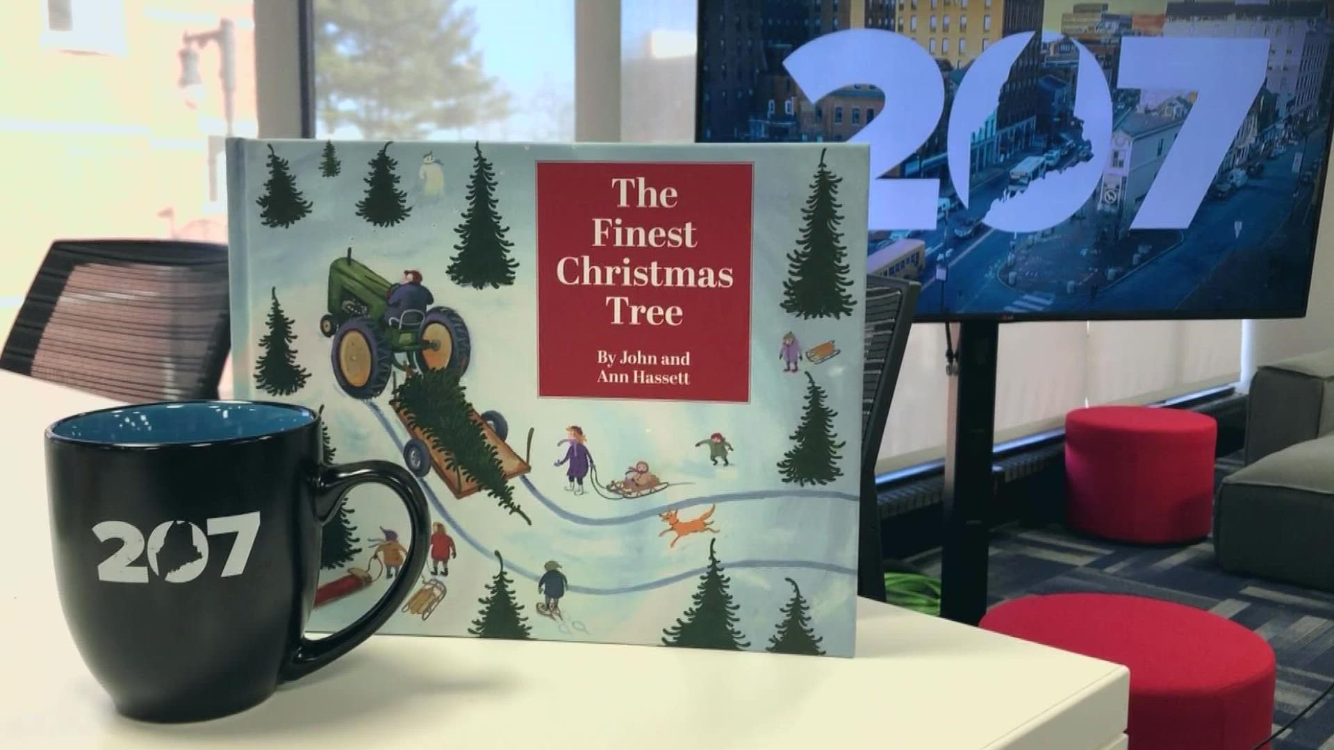 Ann and John Hassett have been creating children's books together for three decades. A neighbor inspired their latest Christmas story.