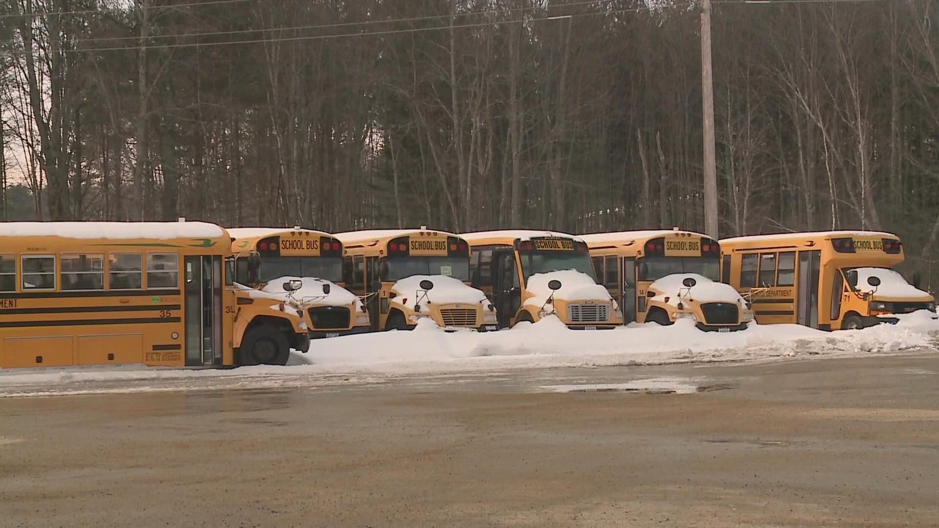 A licensed mechanic stickered buses but allowed an unlicensed mechanic to conduct inspections, according to Maine State Police.