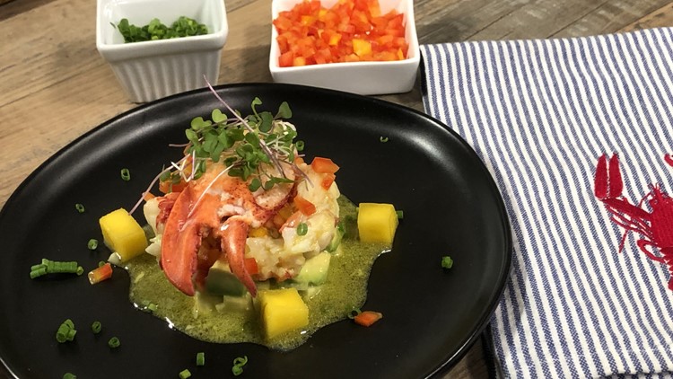 Recipe: Light, refreshing lobster salad with fresh fruits