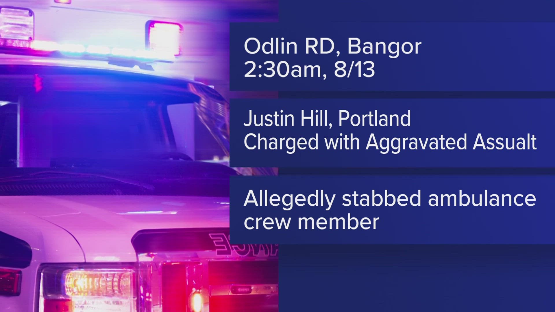 Portland man arrested in Bangor after stabbing incident ...