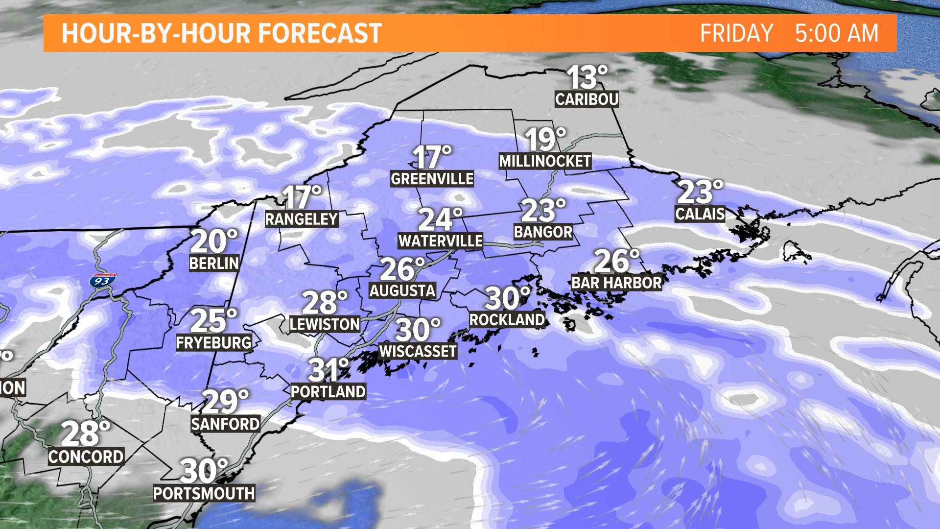 Snow on the way to Maine to end the week | newscentermaine.com