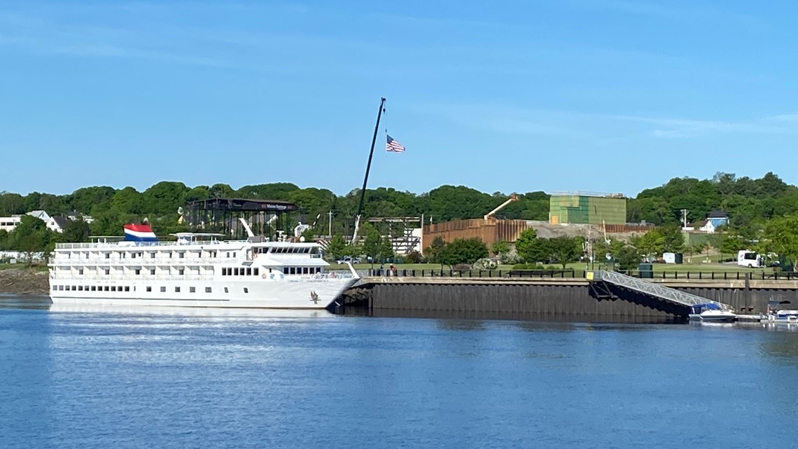 Cruise ships return to Bangor Waterfront