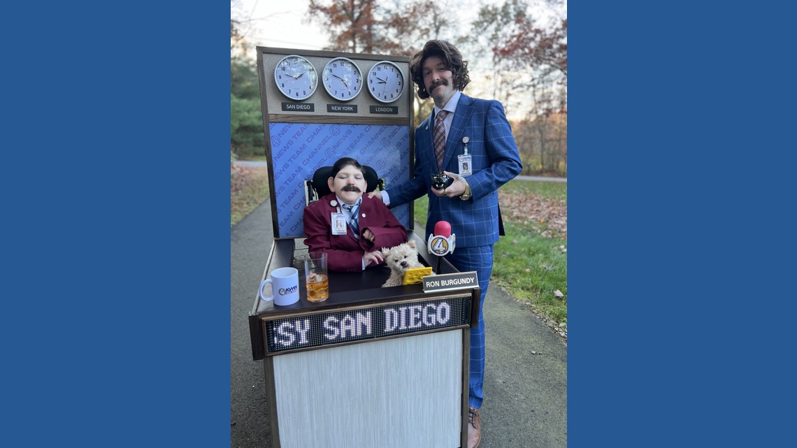 This teen from New Hampshire is sure to win any Halloween costume contest