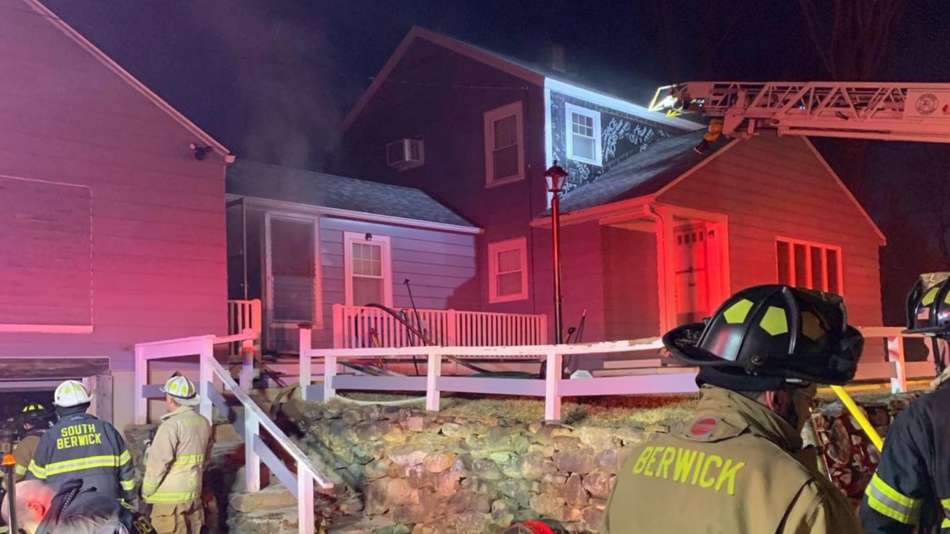 Multiple Crews Respond To South Berwick Fire