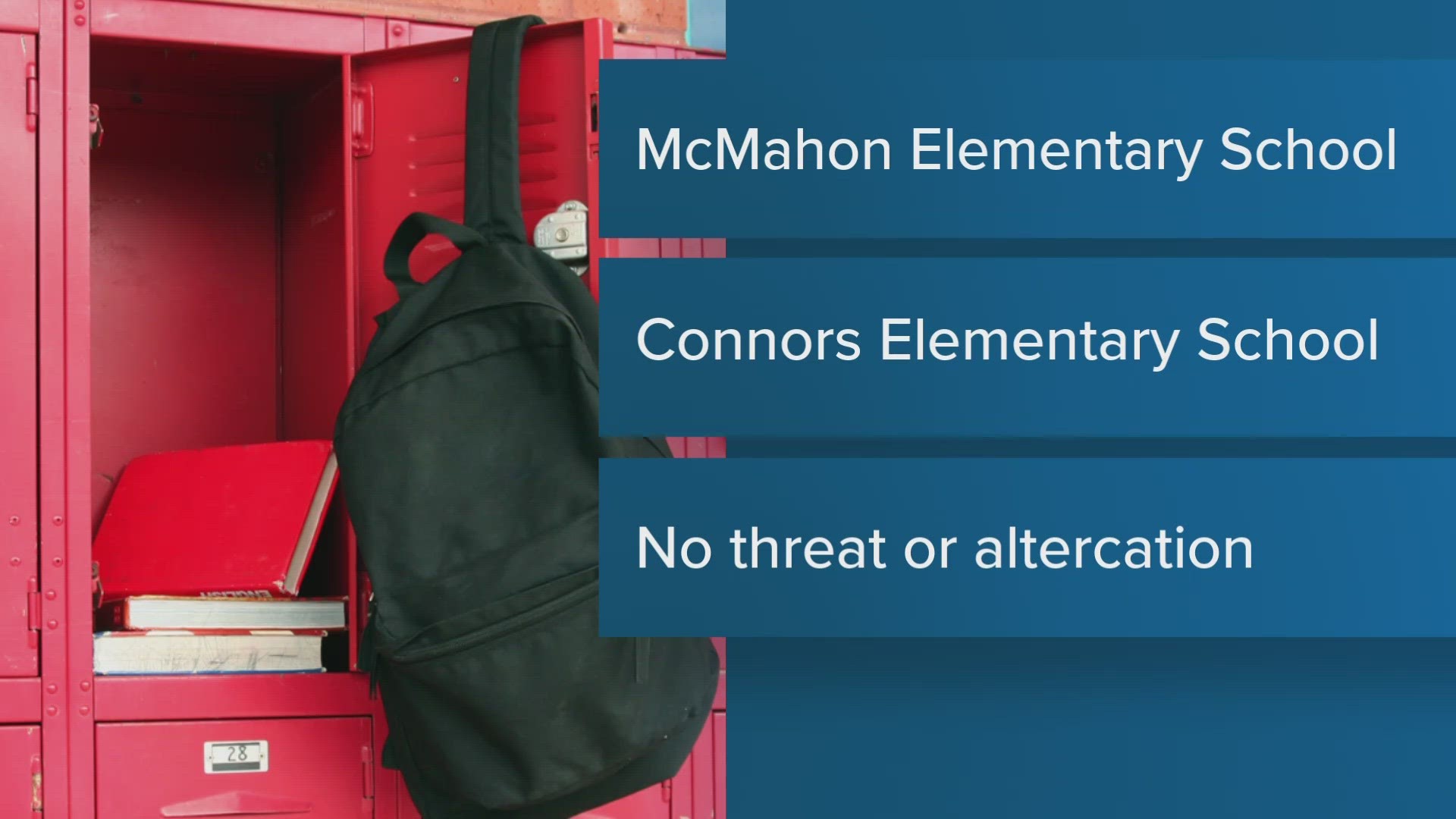 Superintendent Jake Langlais said Wednesday the two situations are not connected to each other.
