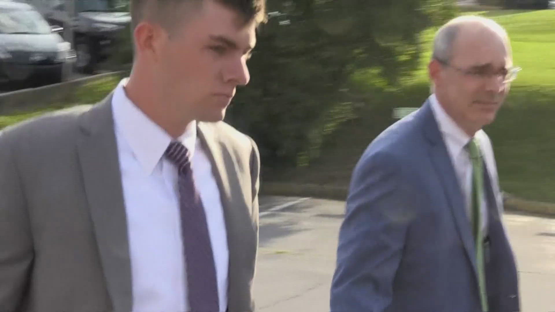 A judge sentenced Brendan Young and Daniel Casey to two to four months in prison with work release eligibility, followed by probation and community service.