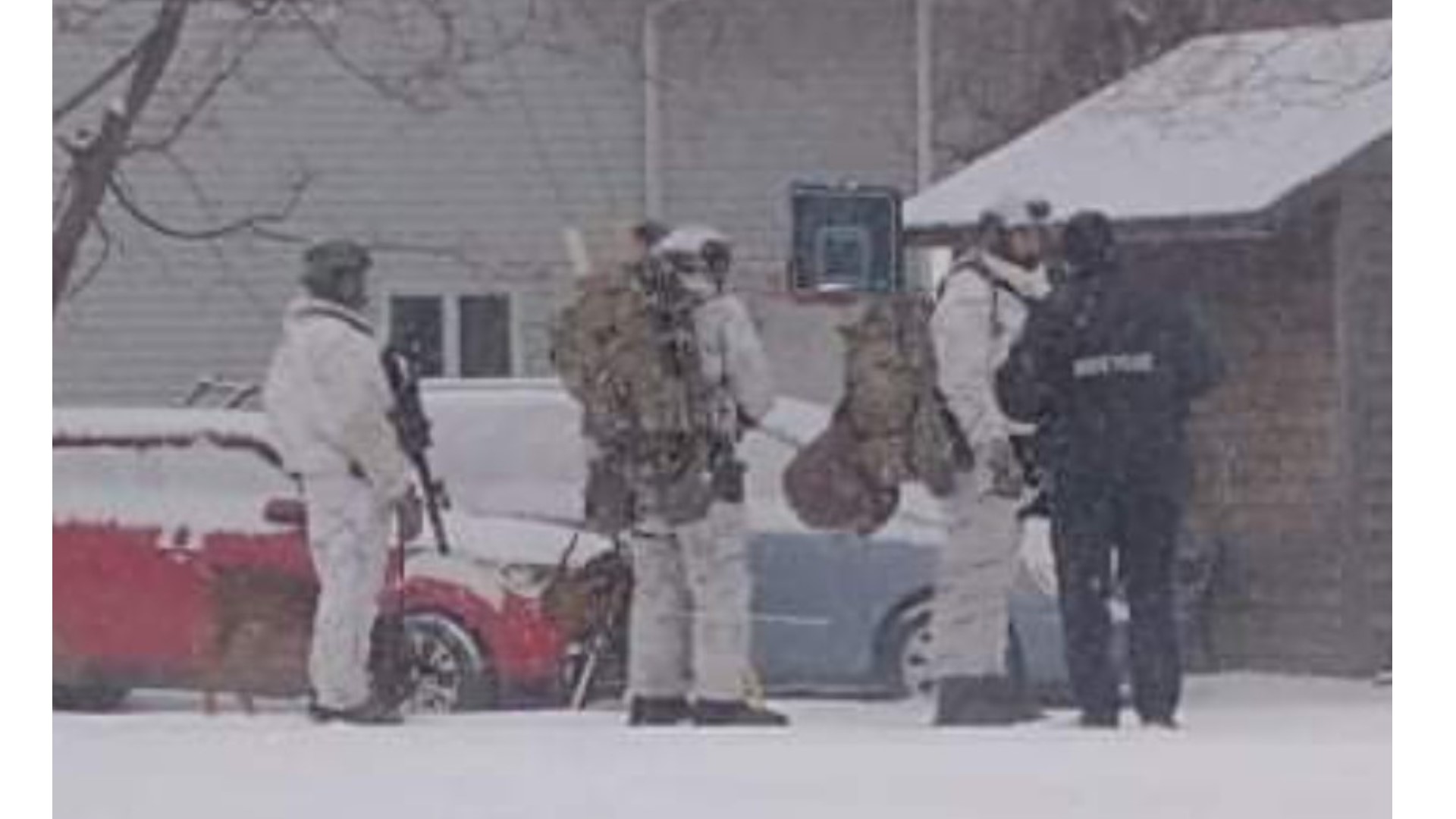 State police tactical team at Pittsfield standoff | newscentermaine.com