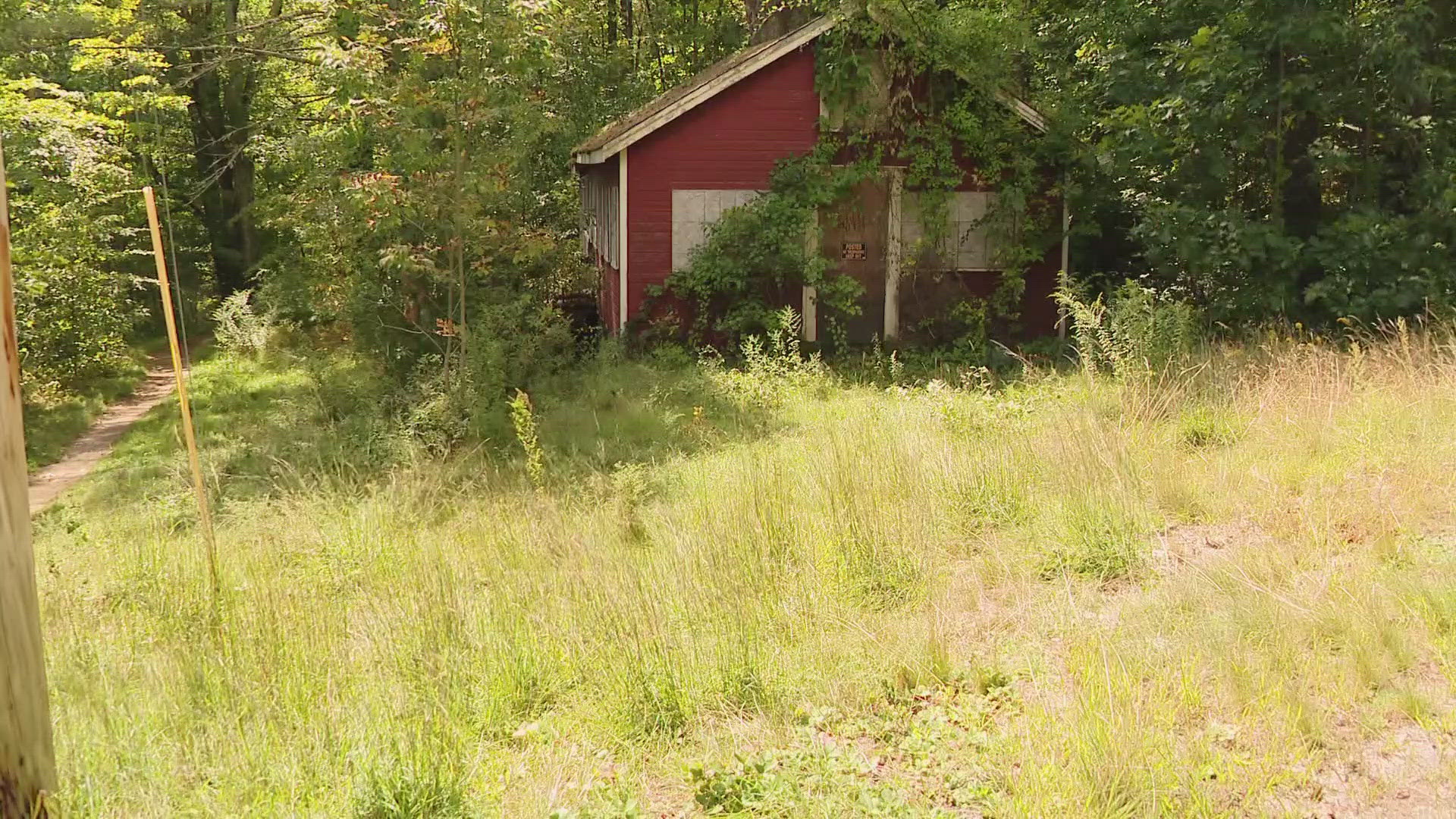 The Indian Cellar Tea House has sat abandoned for decades.