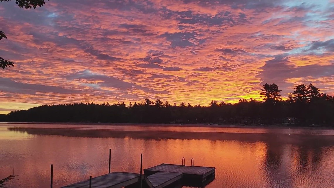 Perfect morning in Maine!