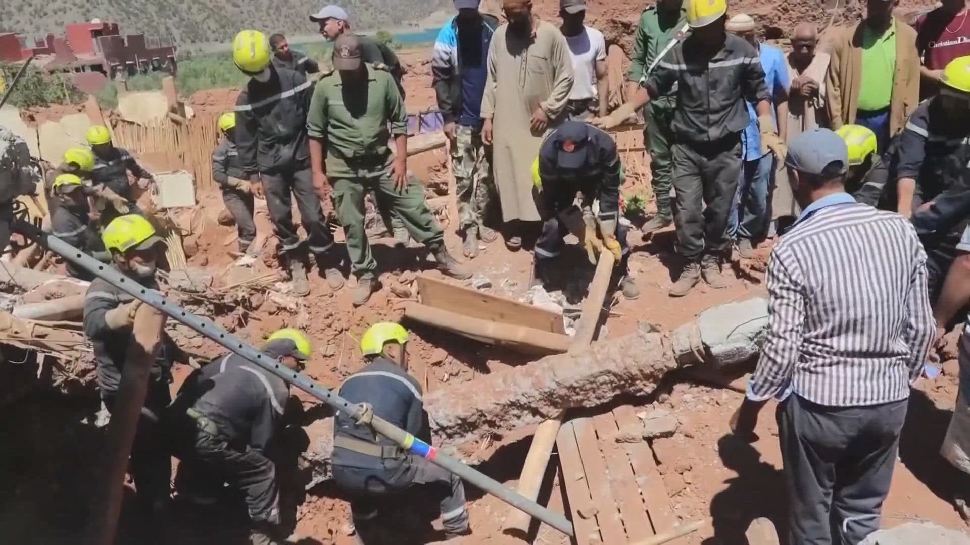 Rescuers raced against time today to find survivors in the rubble more than 48 hours after Morocco's deadliest earthquake in over six decades.