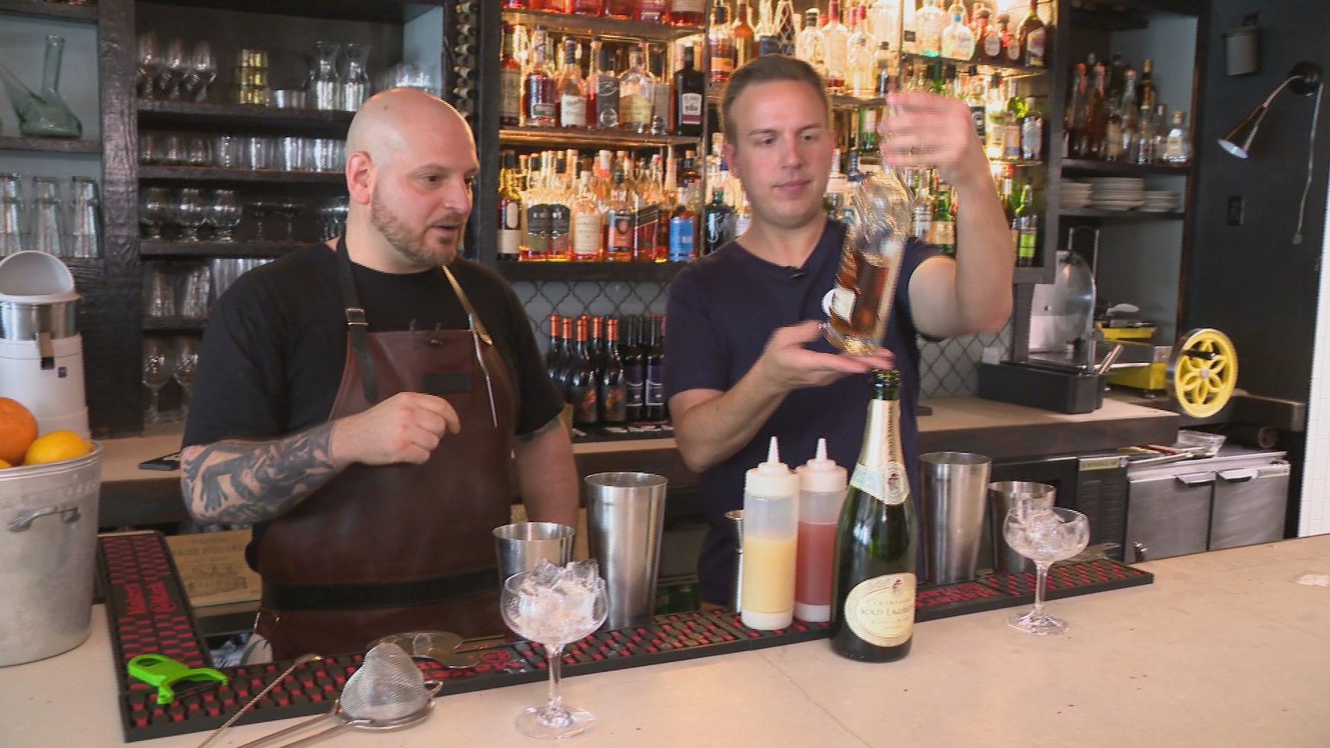 Learn how to make this French-inspired drink at Portland's Chaval bar.