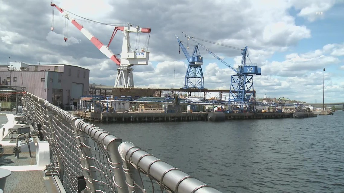 Vaccine mandate causes worry at Bath Iron Works - Vimarsana News