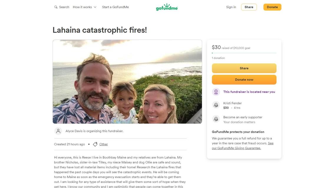 Boothbay woman working to bring brother home from Maui - Vimarsana News