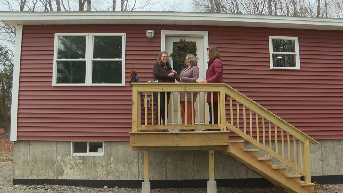 Habitat for Humanity of Greater Bangor family in Hampden