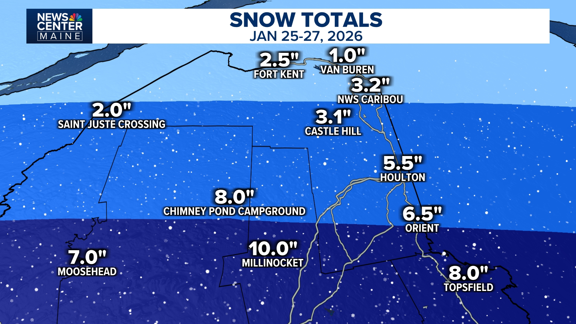 Winter storm brings well over a foot of snow to most of Maine ...