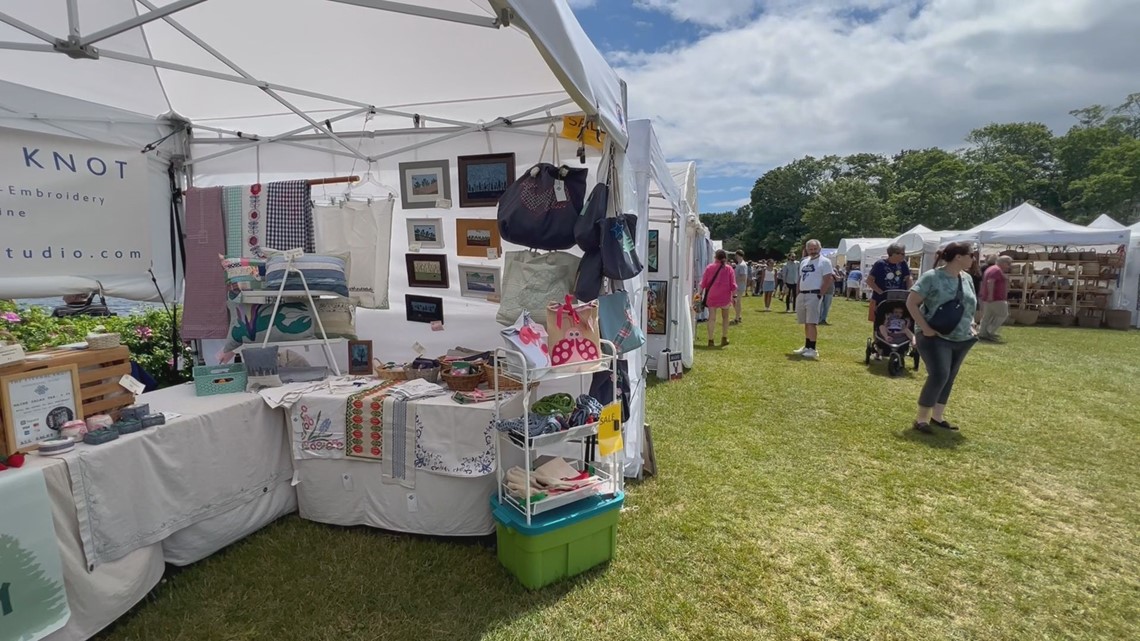 Belfast Arts in the Park celebrates Maine artists, crafters
