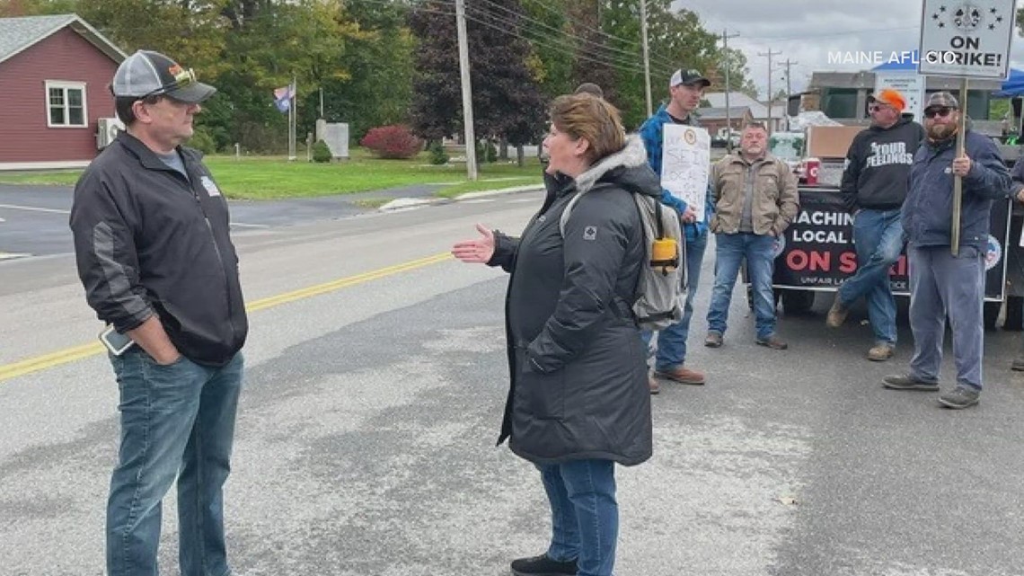 Maine Senate President Troy Jackson supports striking millworkers