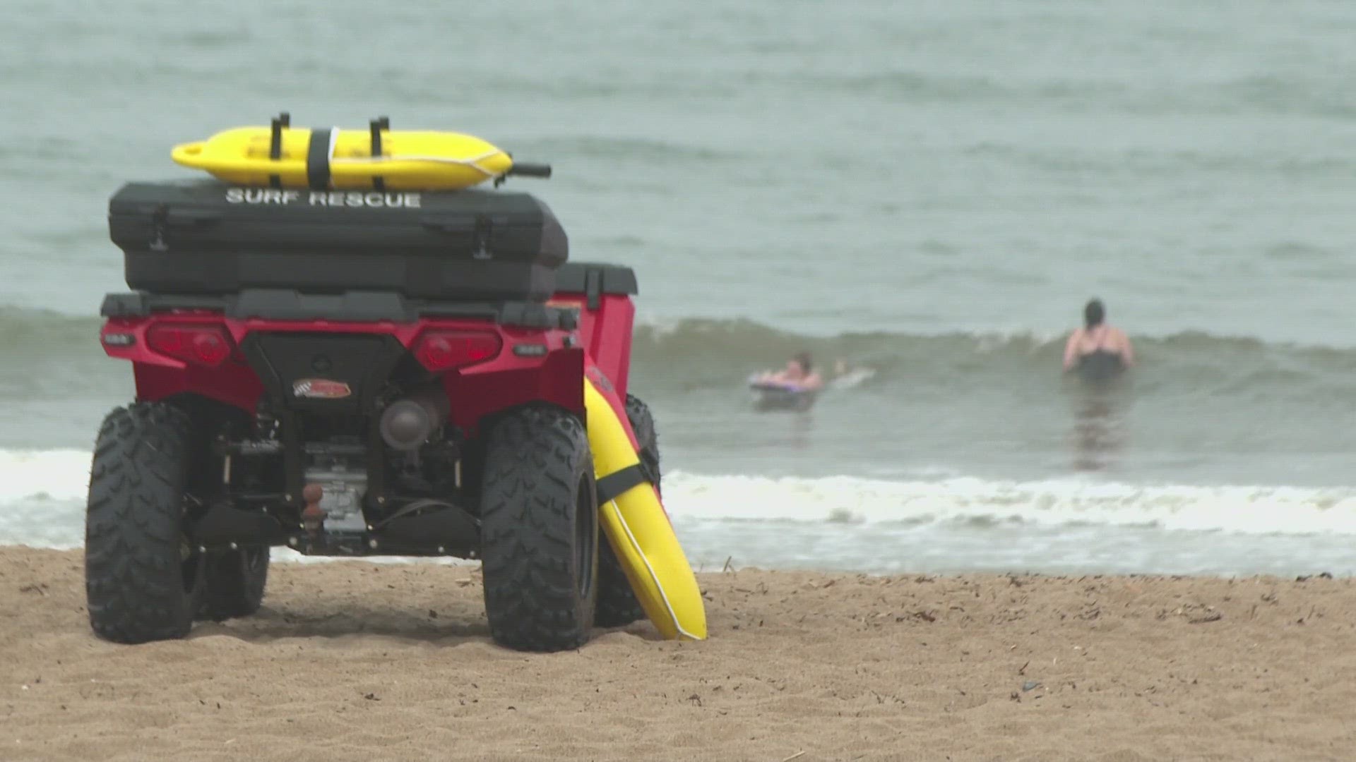 “Earlier this season, we've already pulled out 20-something people," a lifeguard captain said on rescuing people from the beach.