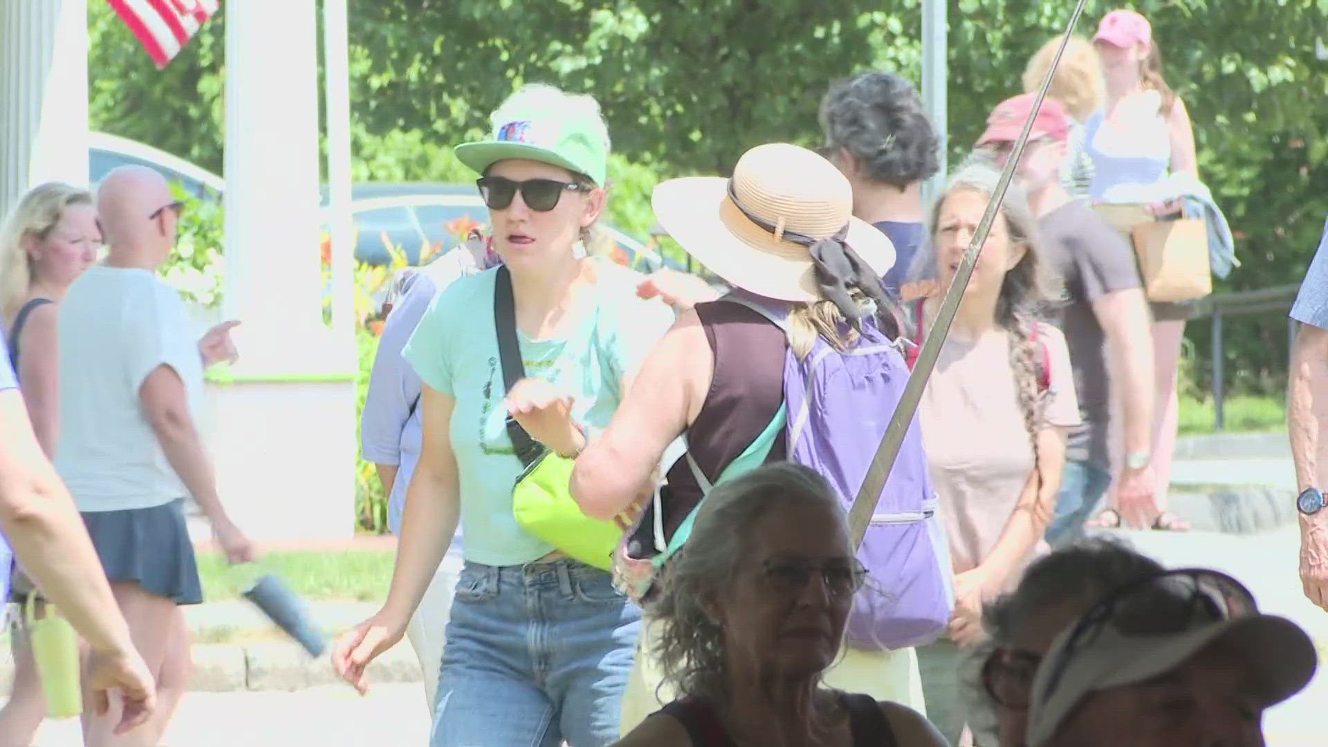 Thousands attended the festival in Yarmouth this weekend. 