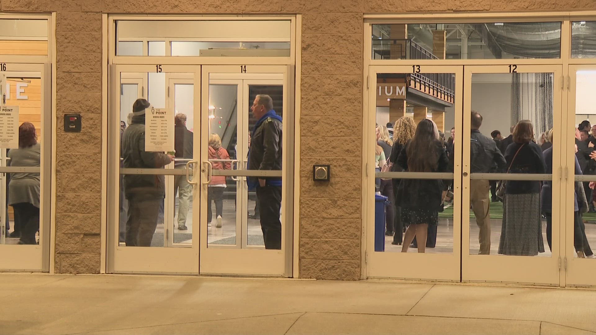 Community members gathered to remember Joshua Seal at a service in South Portland. Seal was a sign language interpreter who was killed in the Lewiston mass shooting.