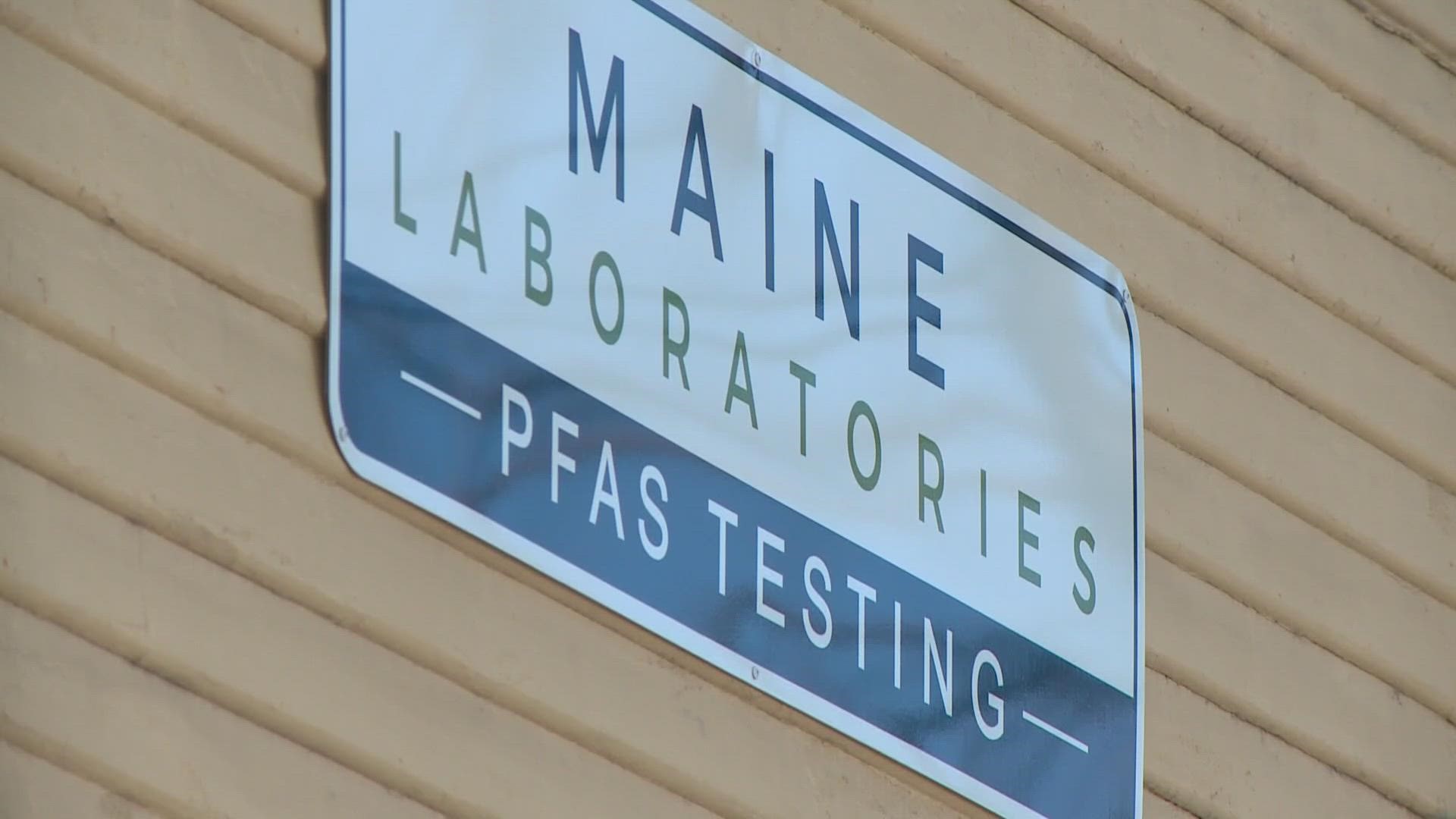 The lab located in Norridgewock plans to have results available in two weeks.