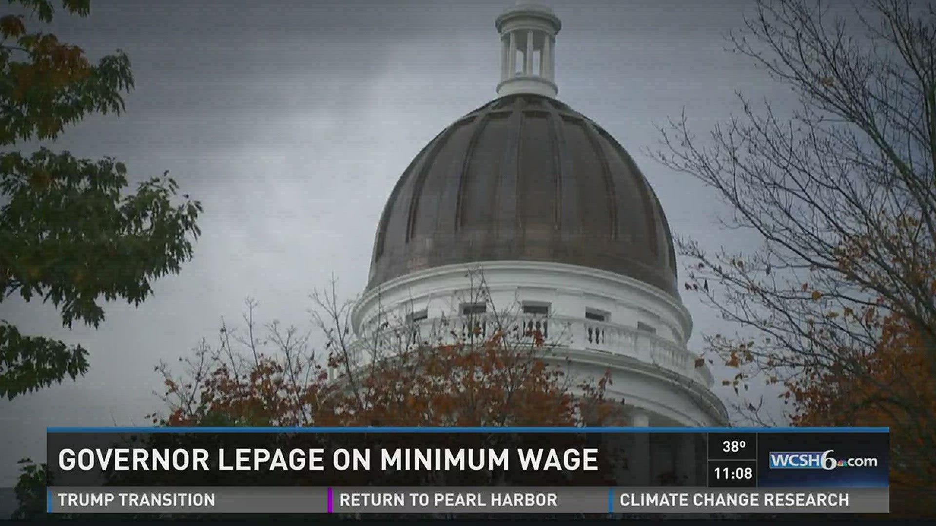 Governor LePage on minimum wage