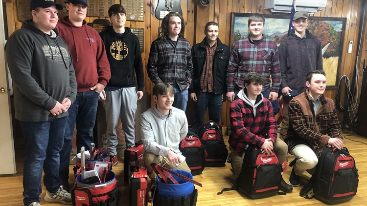 Tools gifted to future Maine tradesmen set them up for success