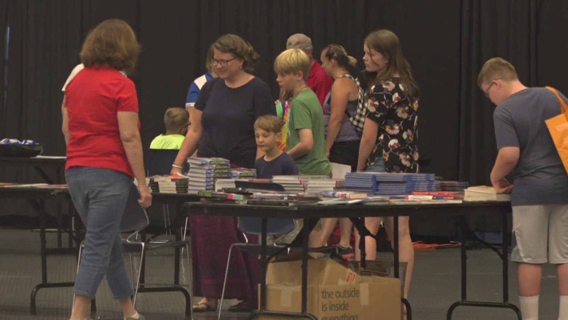 The sixth year of giving school supplies to families in the Augusta area was another success for hundreds of parents as school starts in just a few days.