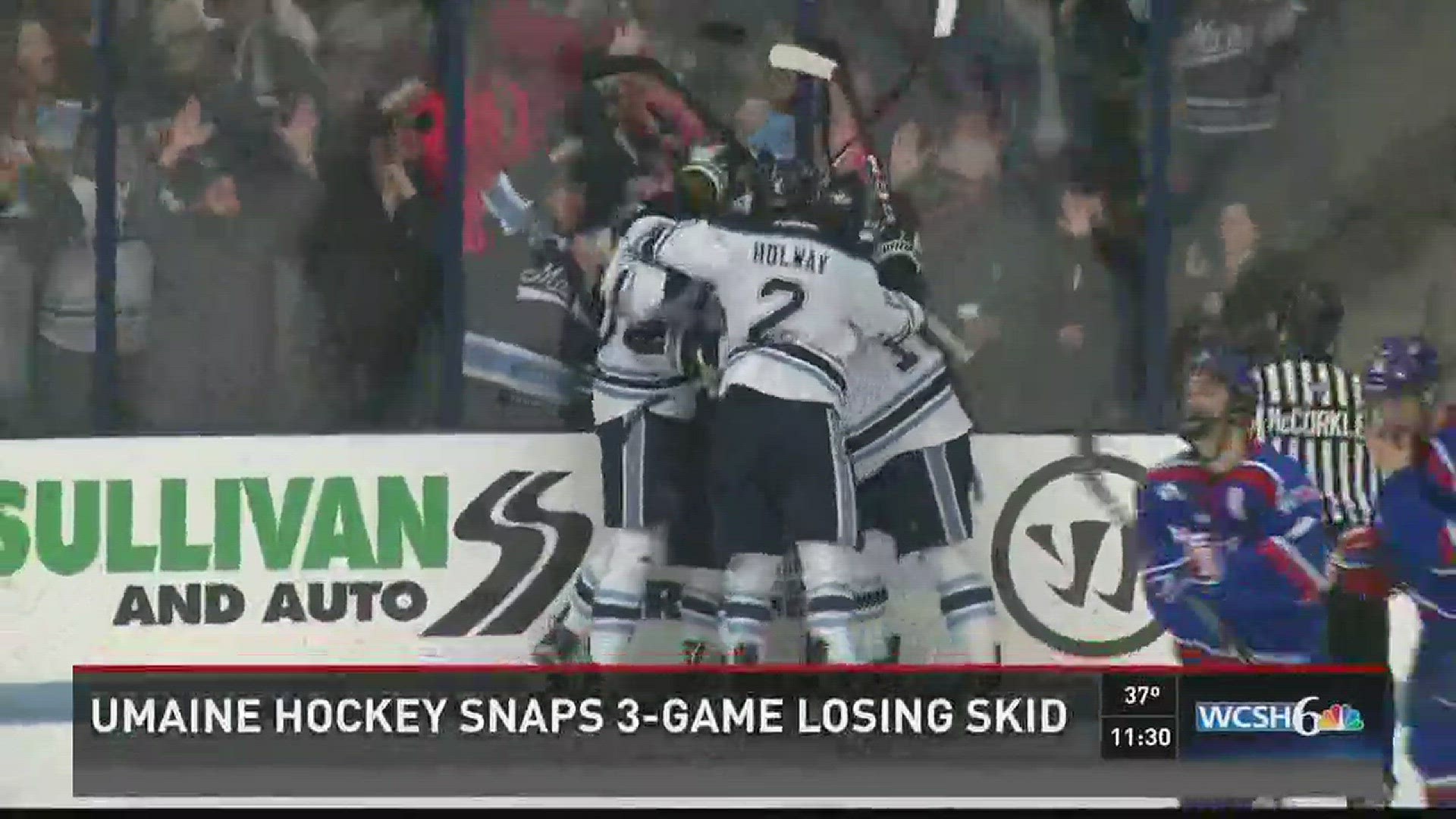 UMaine hockey snaps 3-game losing skid