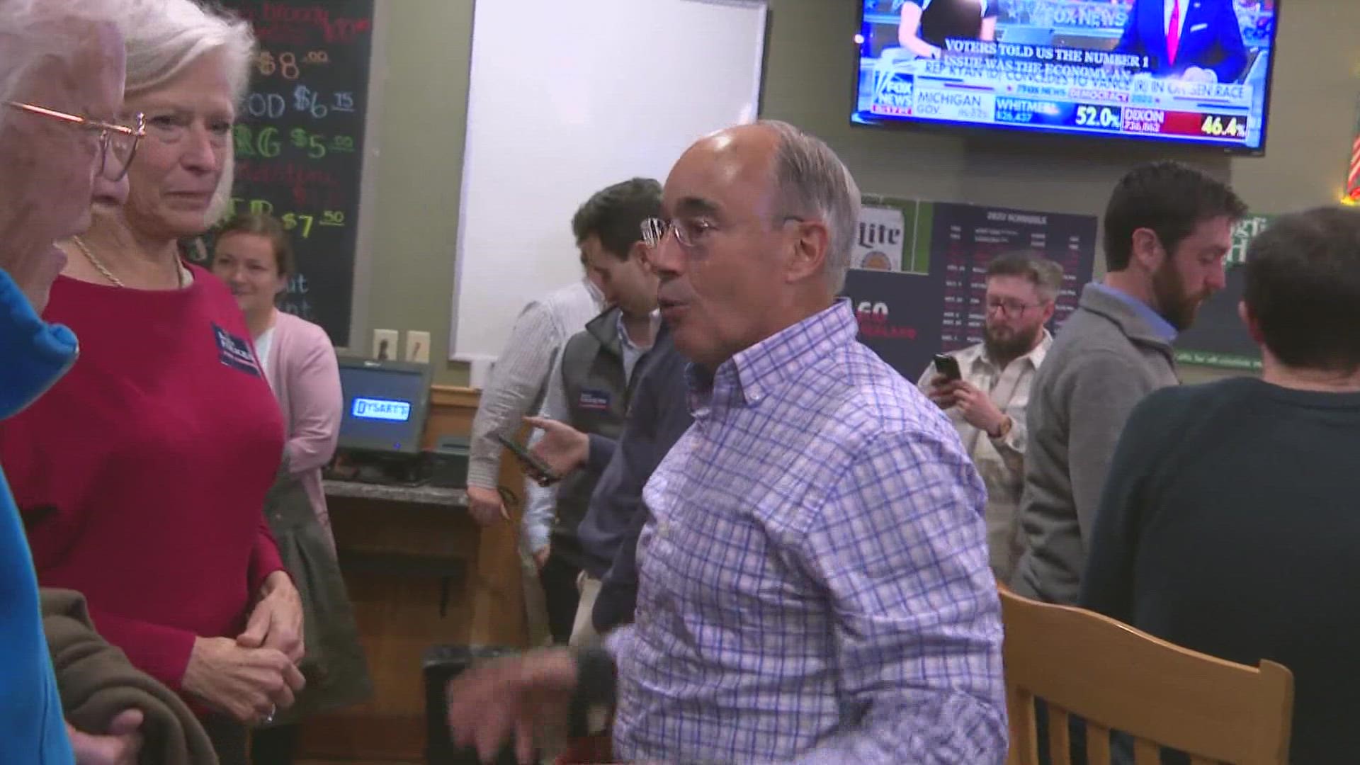 The race includes ranked-choice voting, which Golden needed to defeat Republican challenger Bruce Poliquin last time.