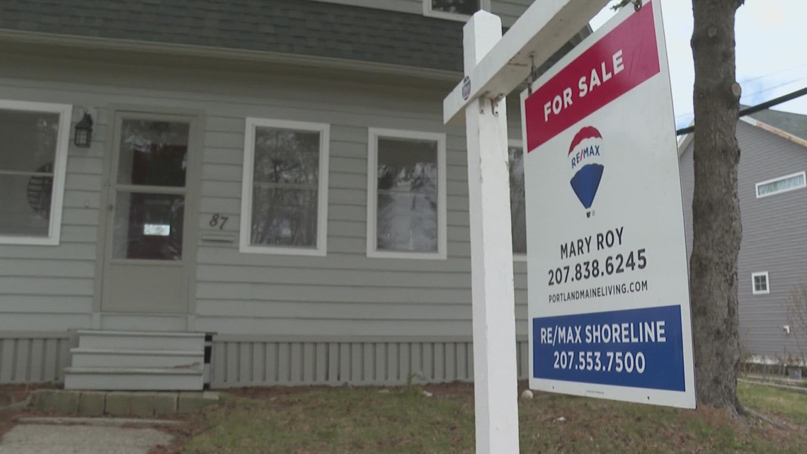 Maine's housing market is still competitive, but the rush may be slowing. Here's why.