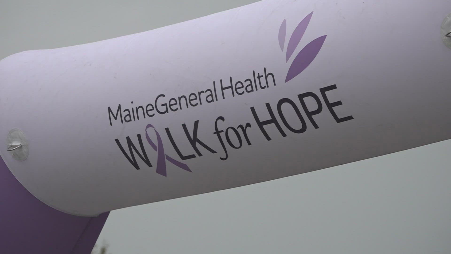 The Walk of Hope was part of their Day of Hope events. All proceeds raised Saturday will support expansion plans at the Harold Alfond Center for Cancer Care.