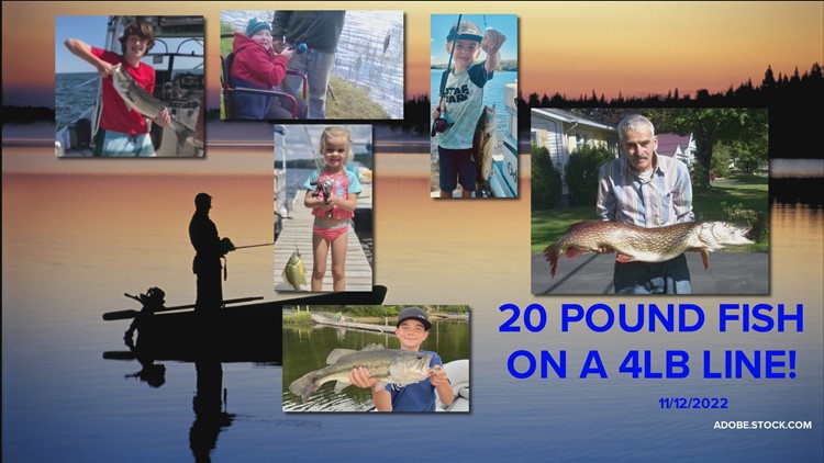 Big Ol' Fish: 20 Pound Fish on a 4 Pound Line