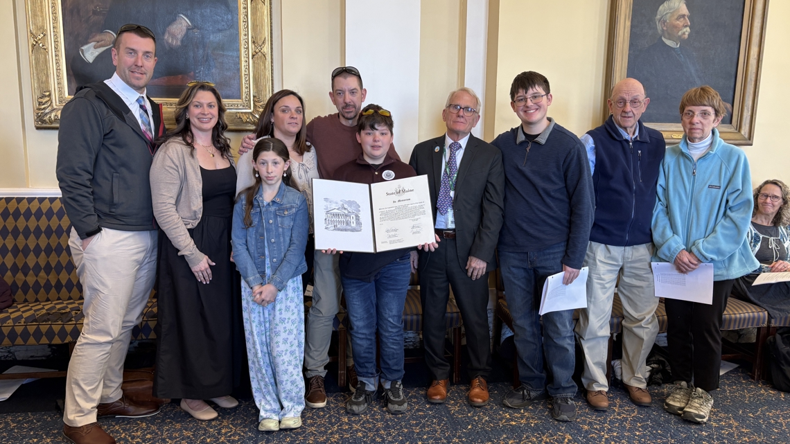 Kim Charland, former NEWS CENTER Maine employee, honored at the State House