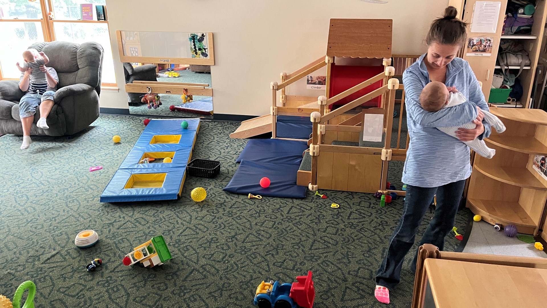 According to the Maine Center for Economic Policy, at least 24,000 Mainers have left their professions within the last year because of a lack of access to childcare.