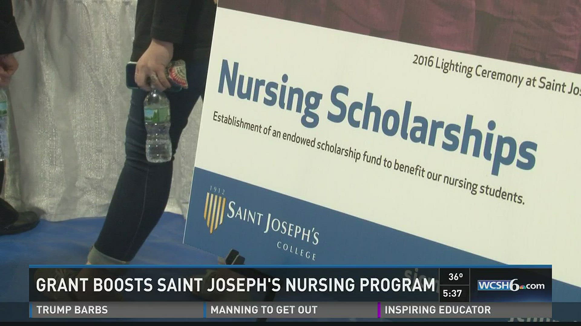 Saint Joseph's nursing program gets major Alfond boost.