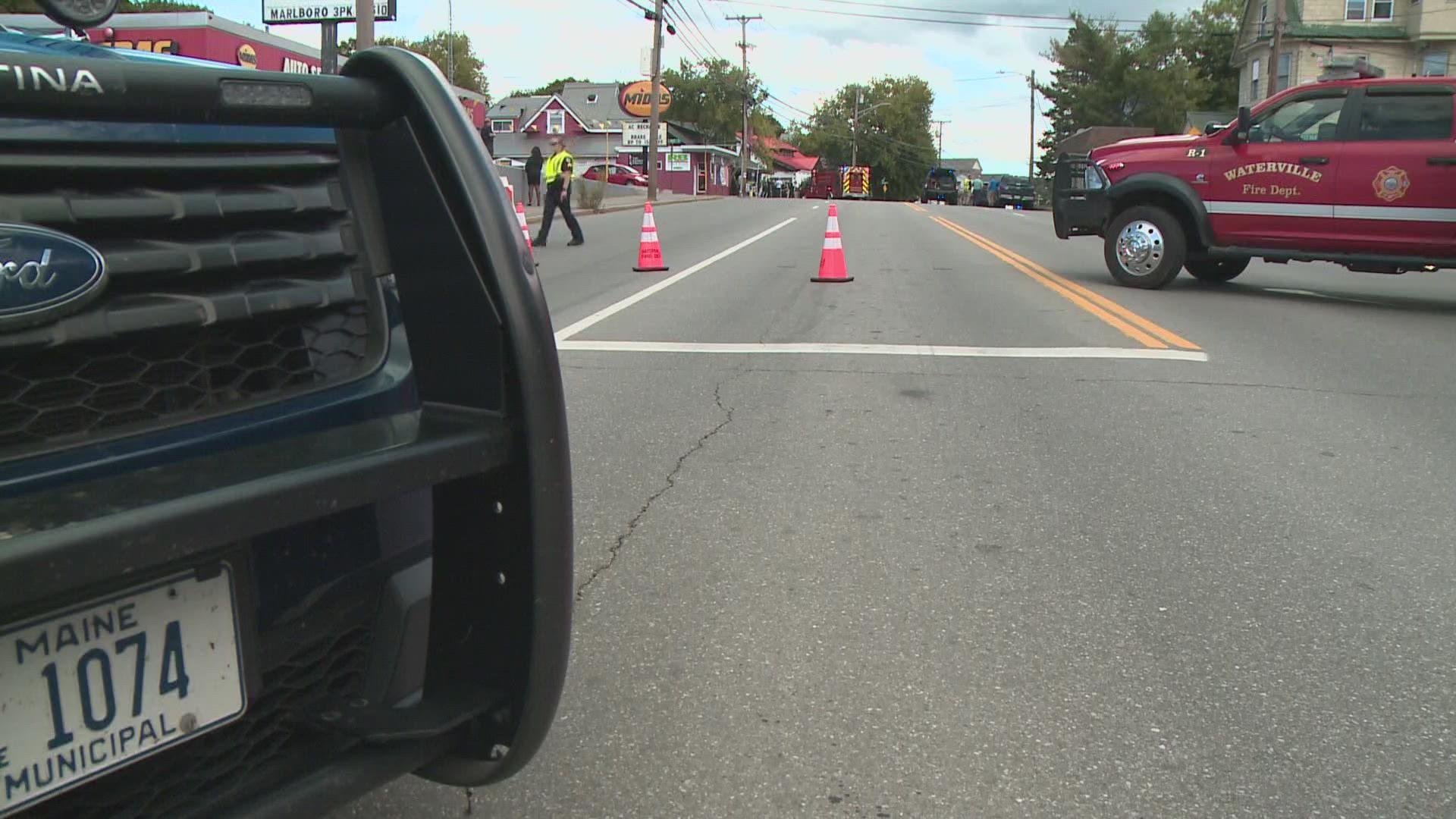 The Thursday crash took place on College Avenue.