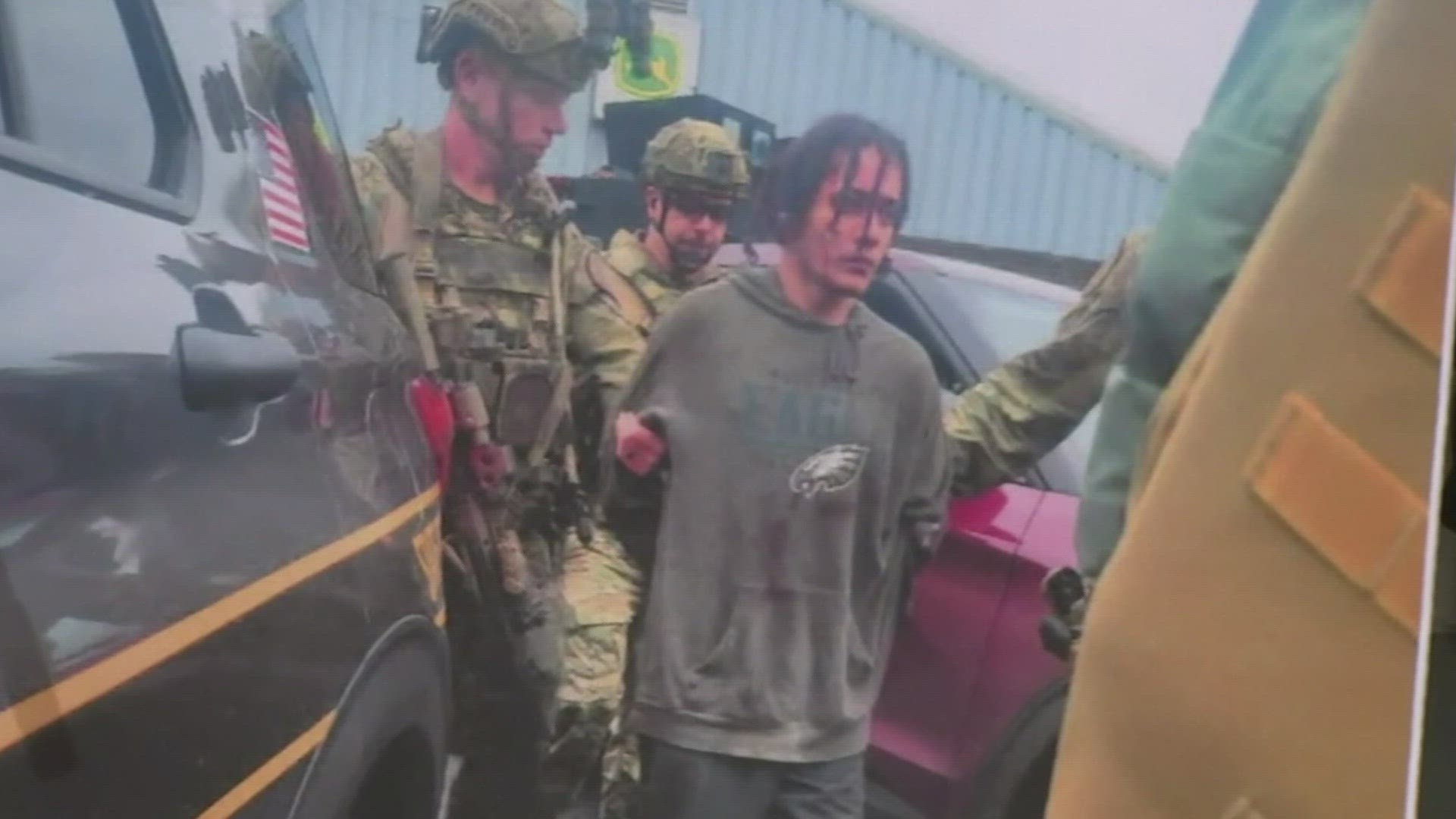 Cavalcante had been evading capture by breaking into houses, stealing cars and escaping under gunfire.