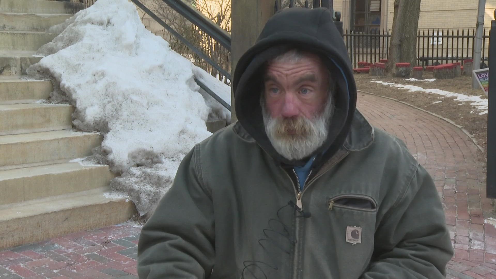 "I used to be homeless so I know it can get dangerous in the wintertime," one formerly unhoused local Mainer said.