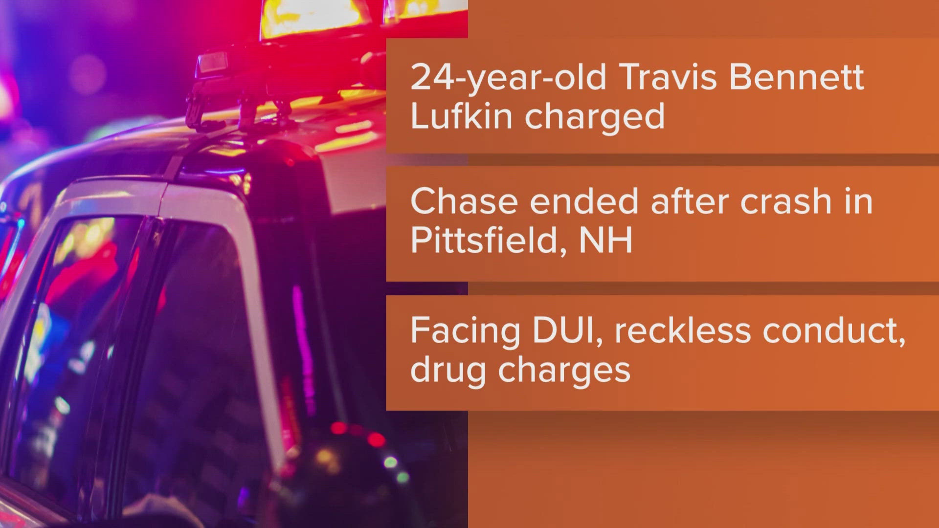 New Hampshire man faces charges after high-speed chase ends in crash ...