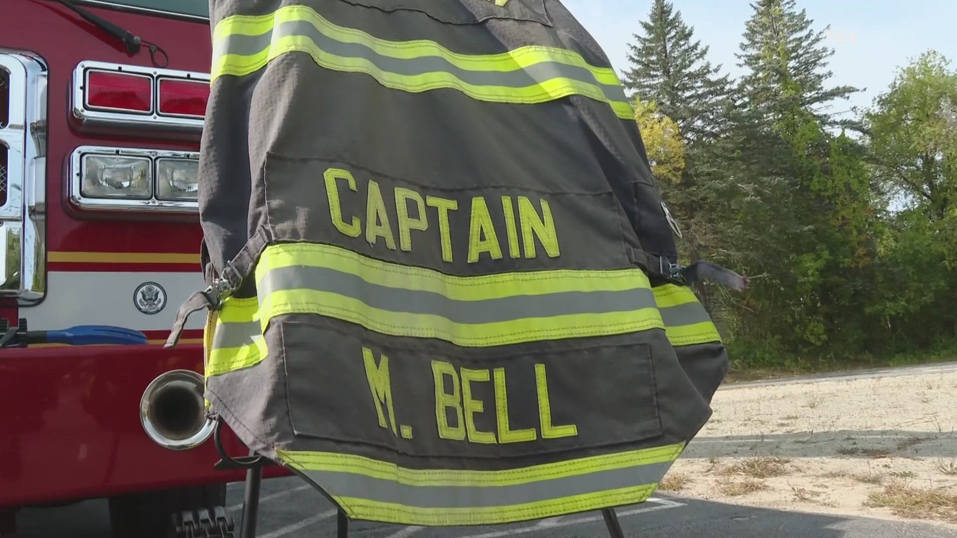 Bell died four years ago Sept. 16. Six other firefighters and a maintenance worker were also injured.