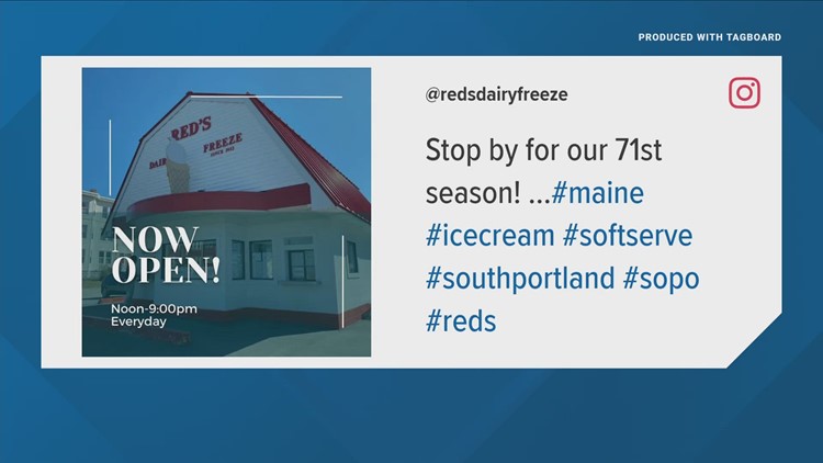Red's Dairy Freeze opens for 2023 season