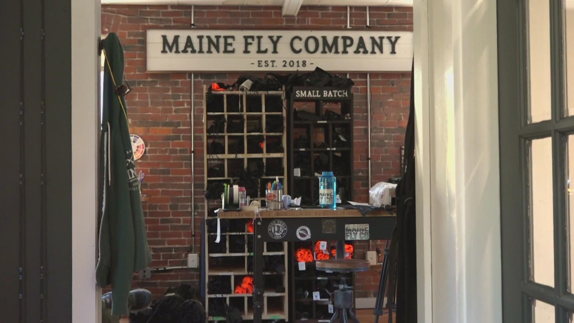 Jeff Davis launched Maine Fly Company after his father passed away.