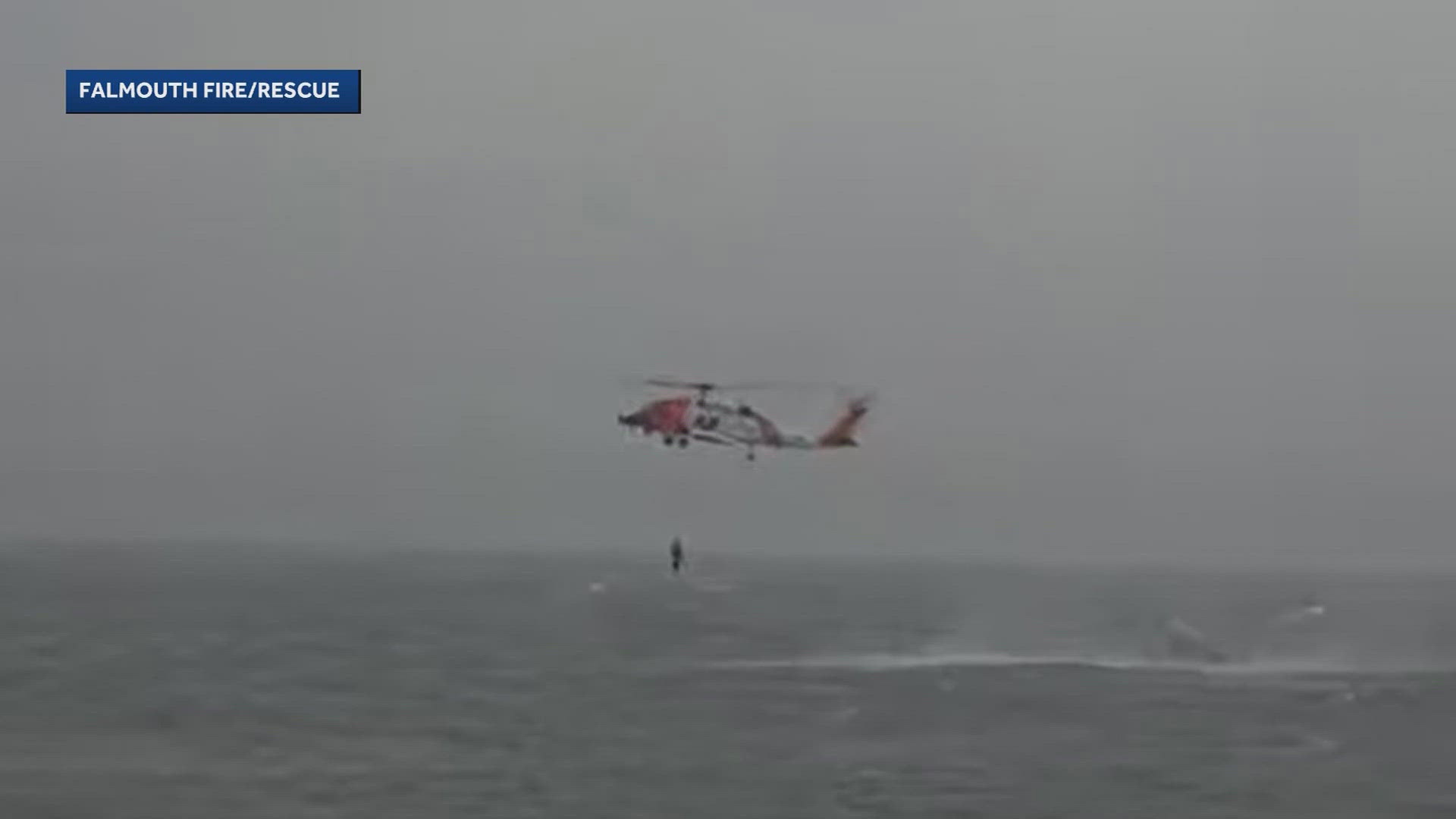WATCH: Rescue helicopter recovers overboard man off Massachusetts coast ...
