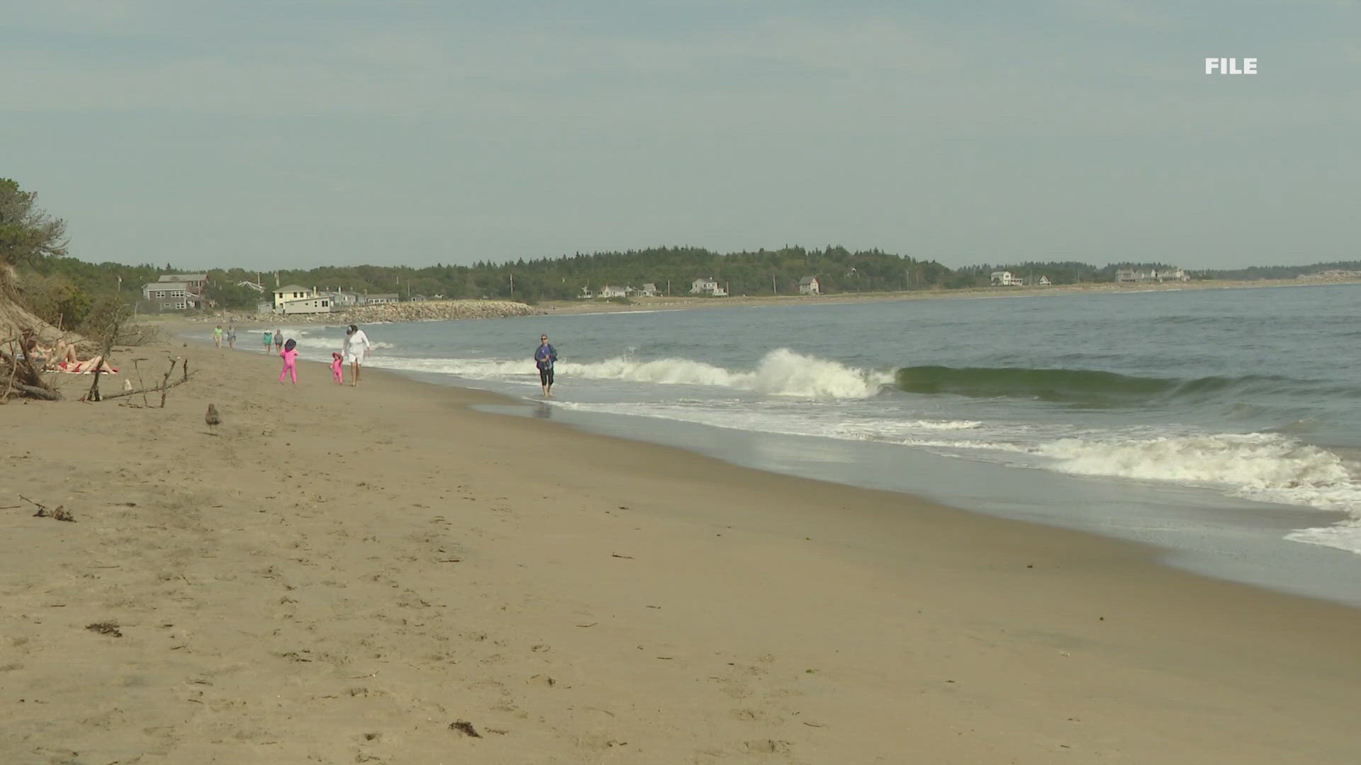 The dispute started between the Tappen family and Hill family, who both own property on the same part of the beach.